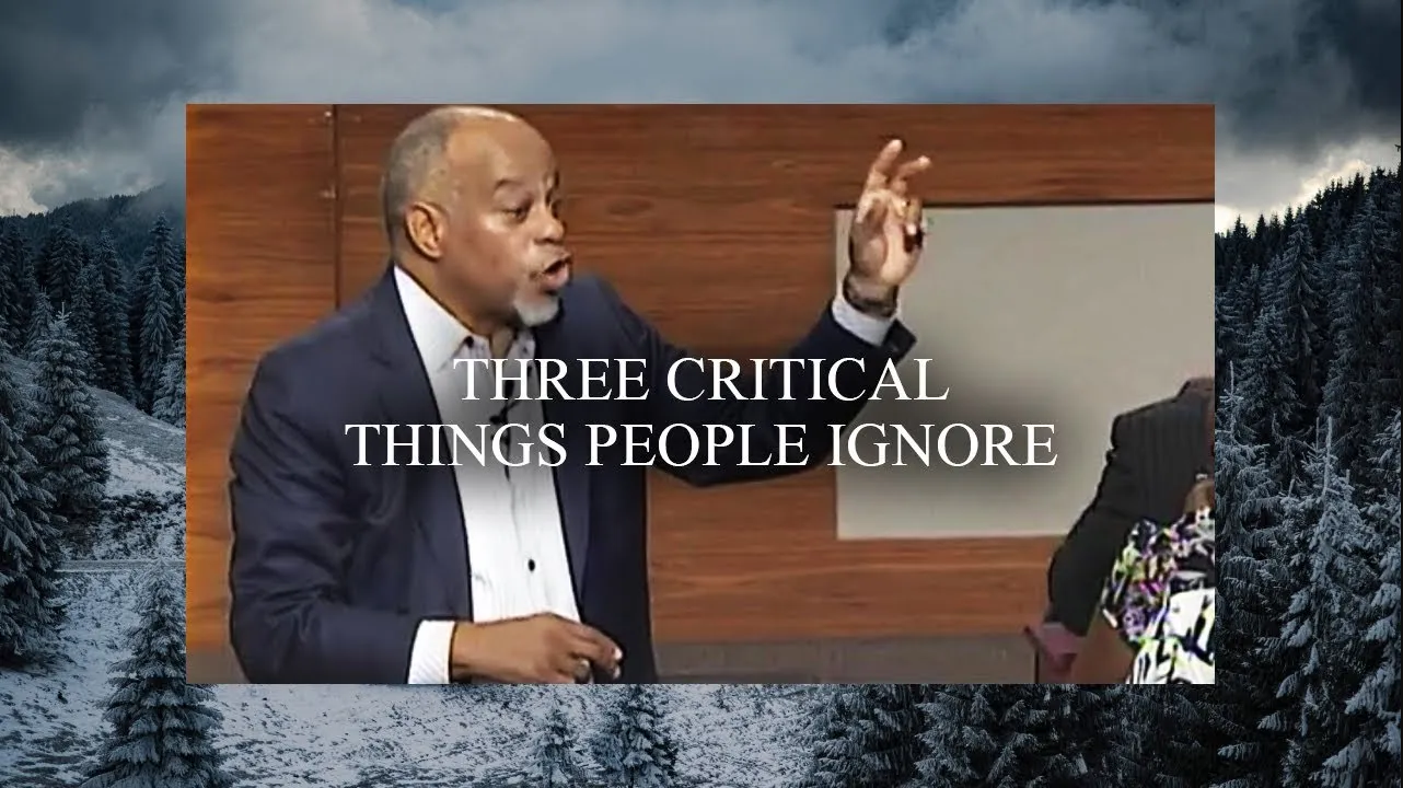 Financial Management Series Pt 3 Three Critical Things That People Ignore John K Jenkins Sr