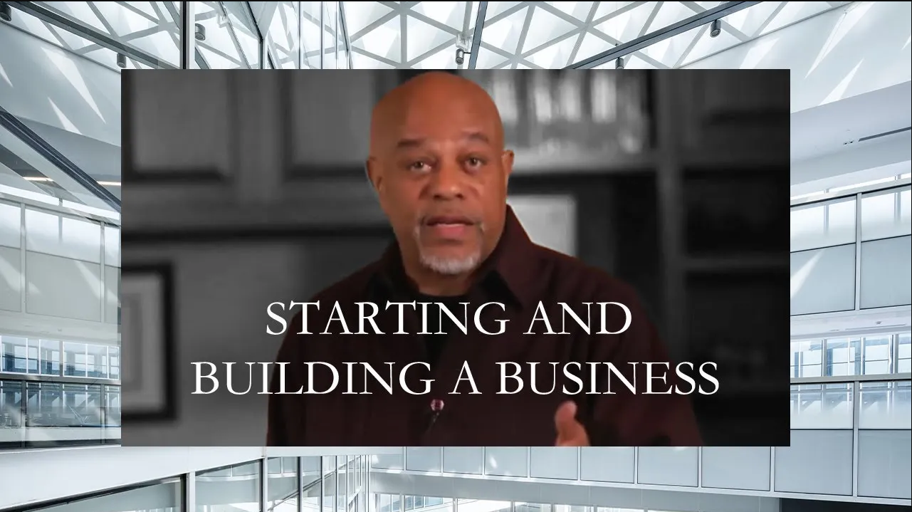 Starting & Building a Business Pastor John K Jenkins Sr @JKJenkins